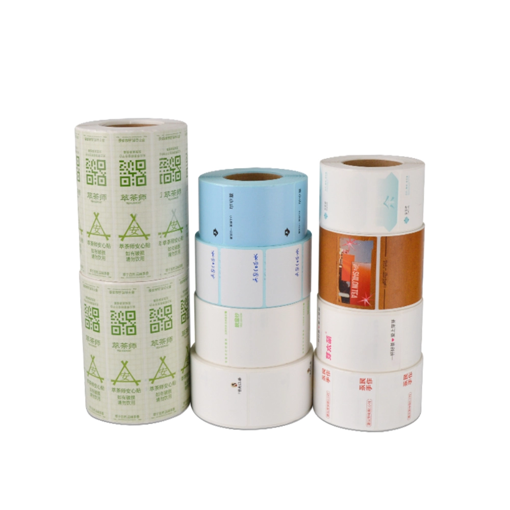 인쇄된 라벨 열 OEM 사용자 정의 크기