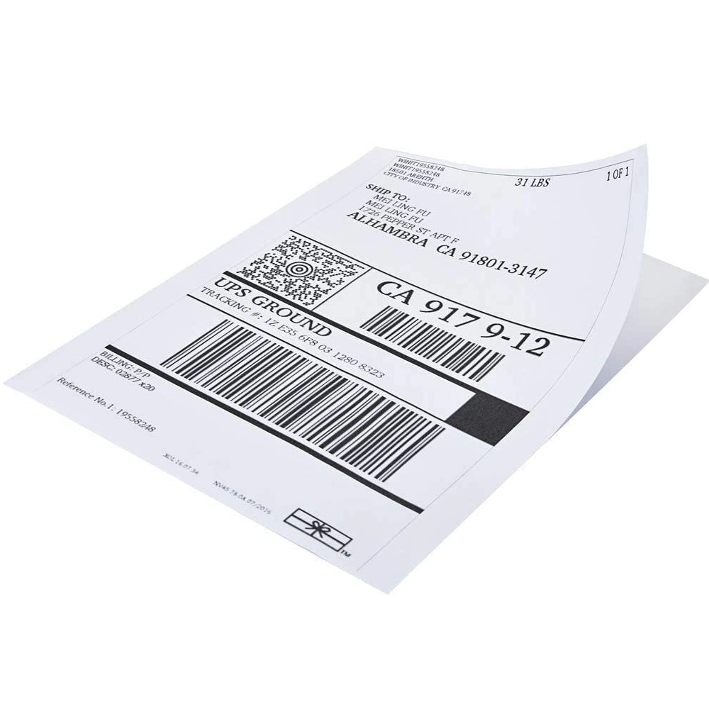 도매 4×6 감열식 라벨 롤