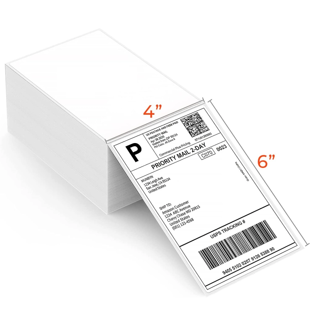 4×6 감열식 라벨 롤