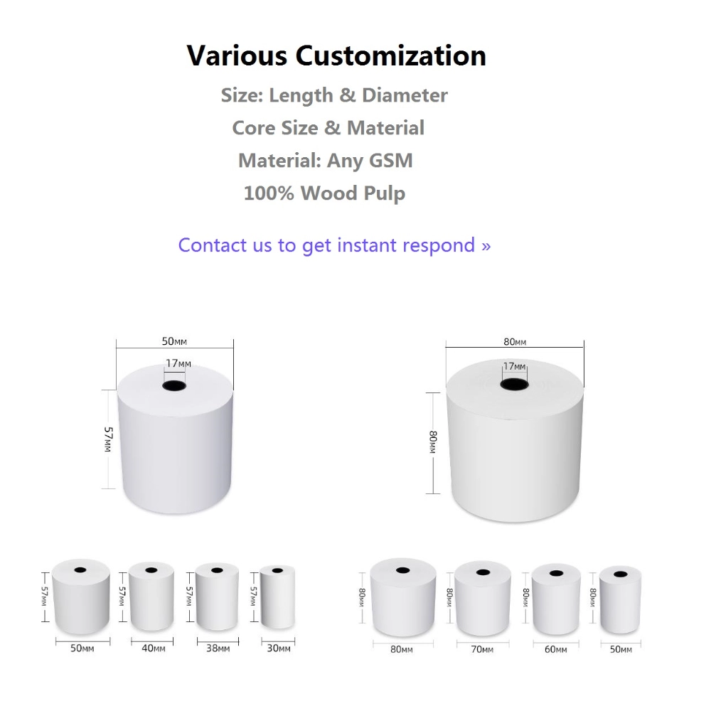 80MM 금전 등록기 열 롤 도매