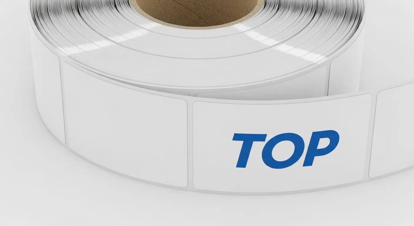 TOP 코팅 라벨