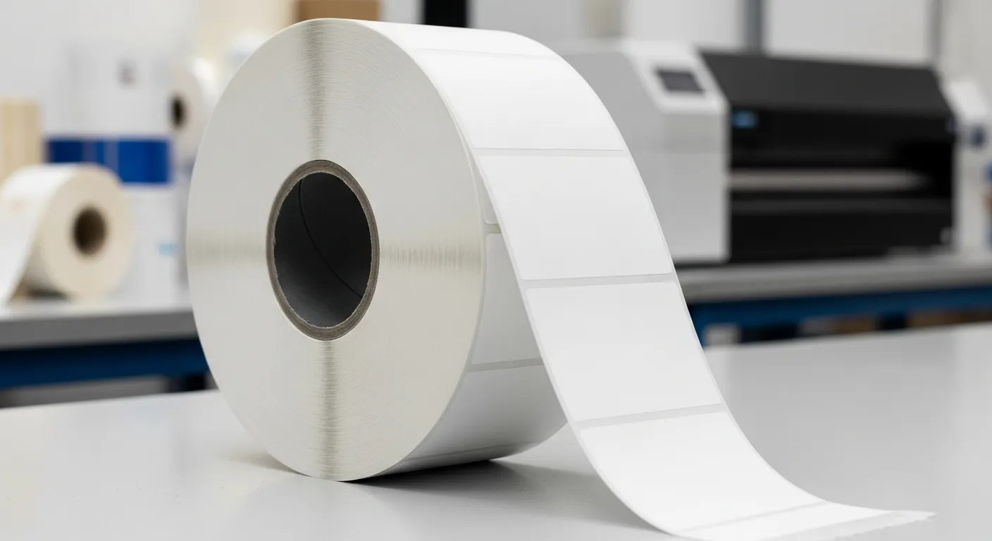 열 라벨 점보 롤