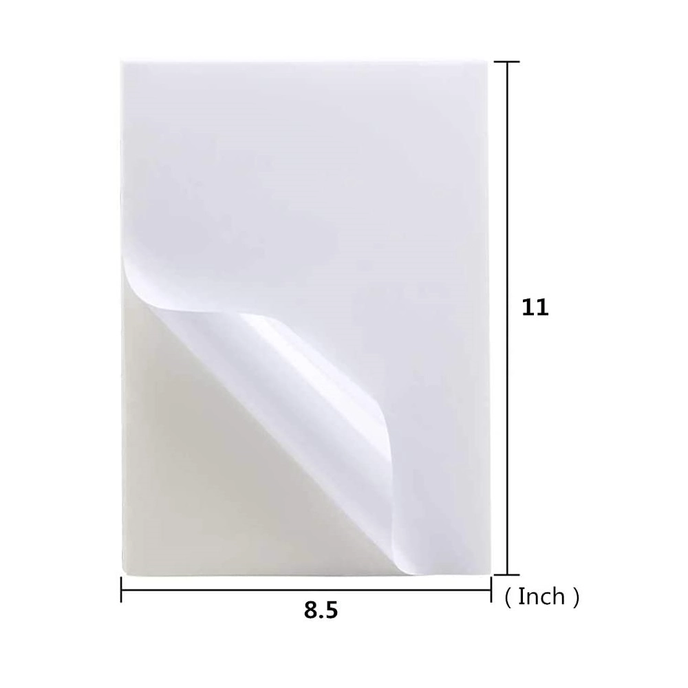 탑 코팅 라벨 접착 열 라벨