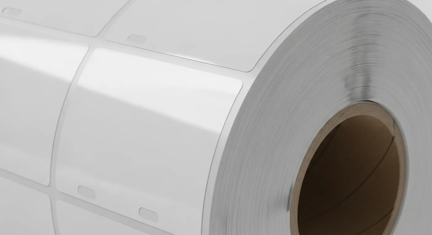 상단 코팅 감열식 라벨 용지