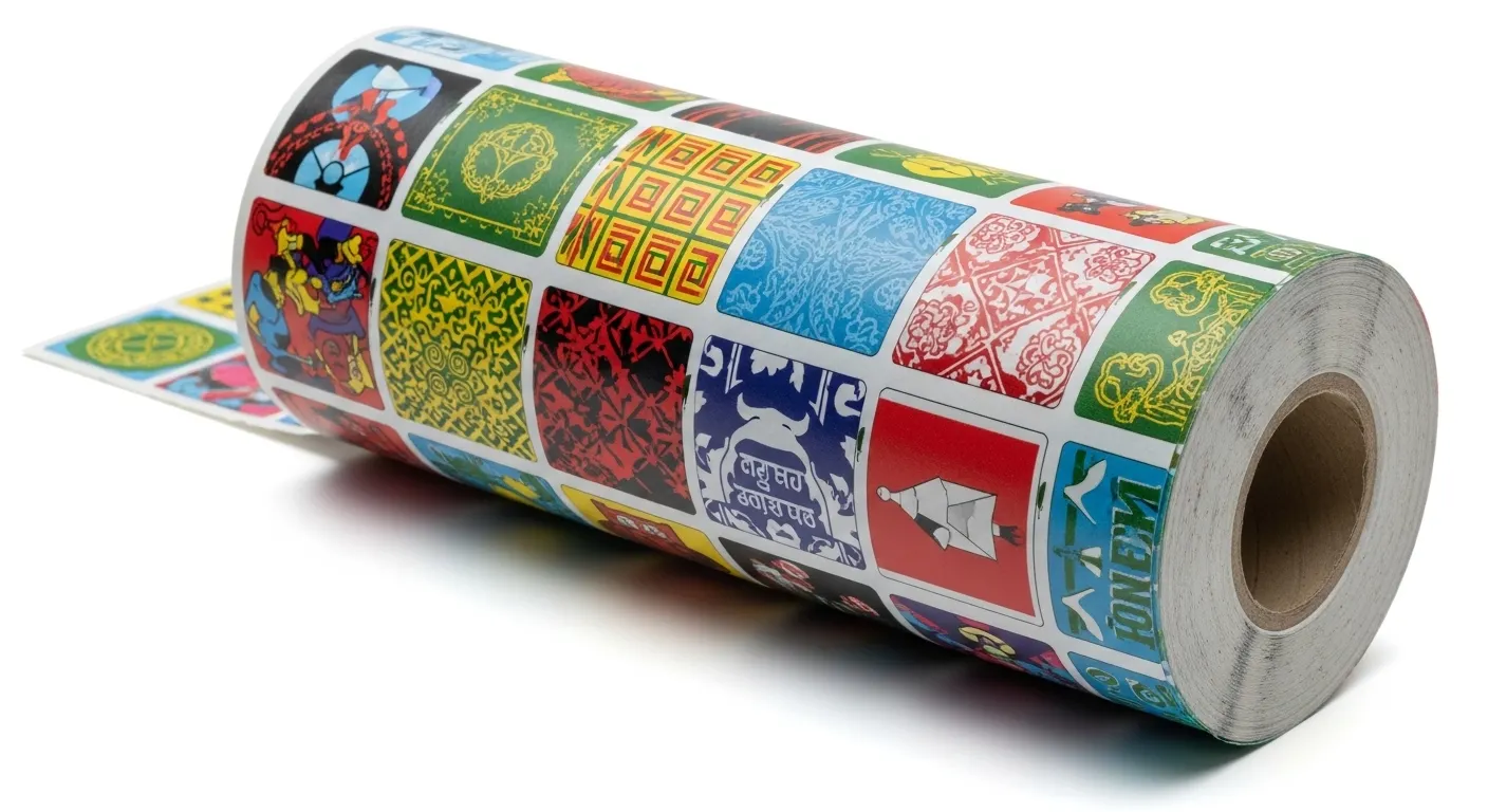 컬러 인쇄 감열지