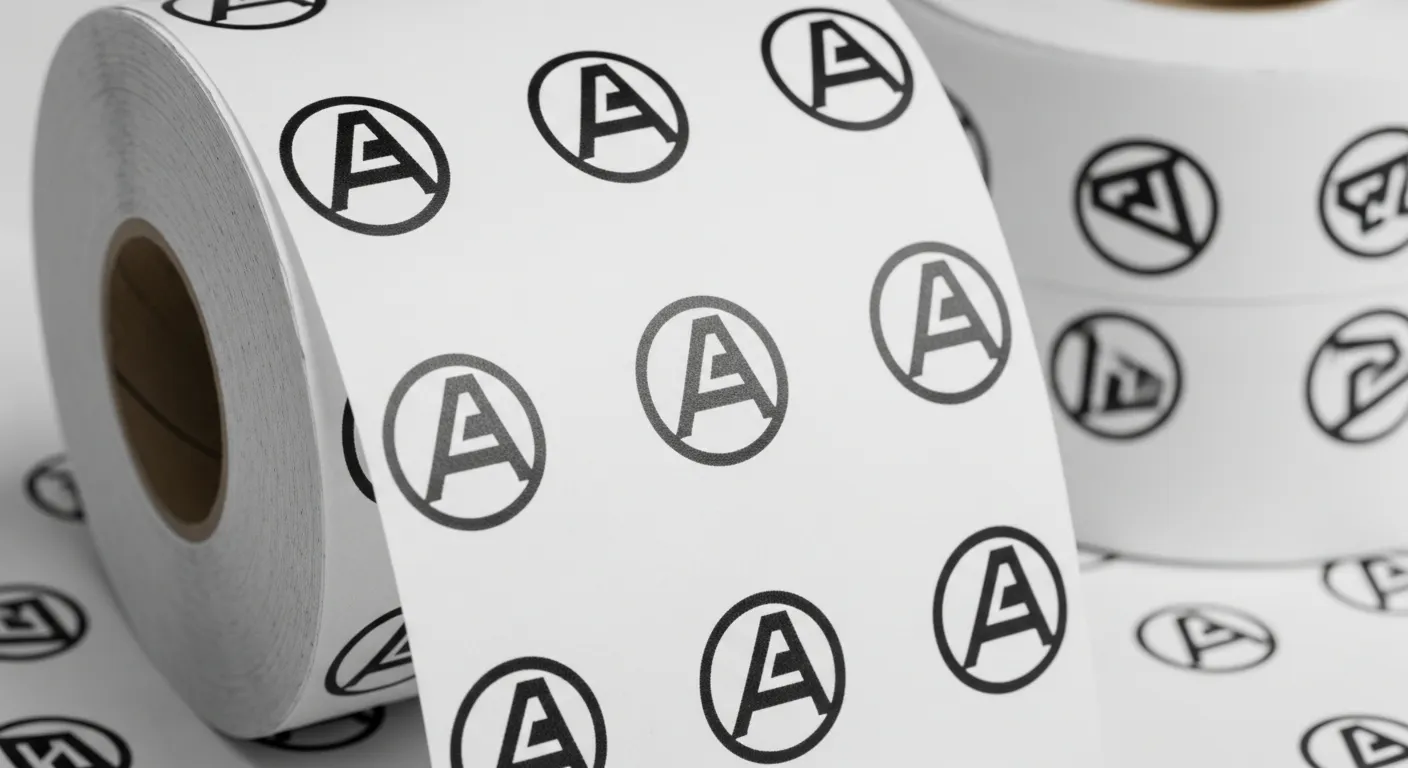 로고 인쇄 열 롤