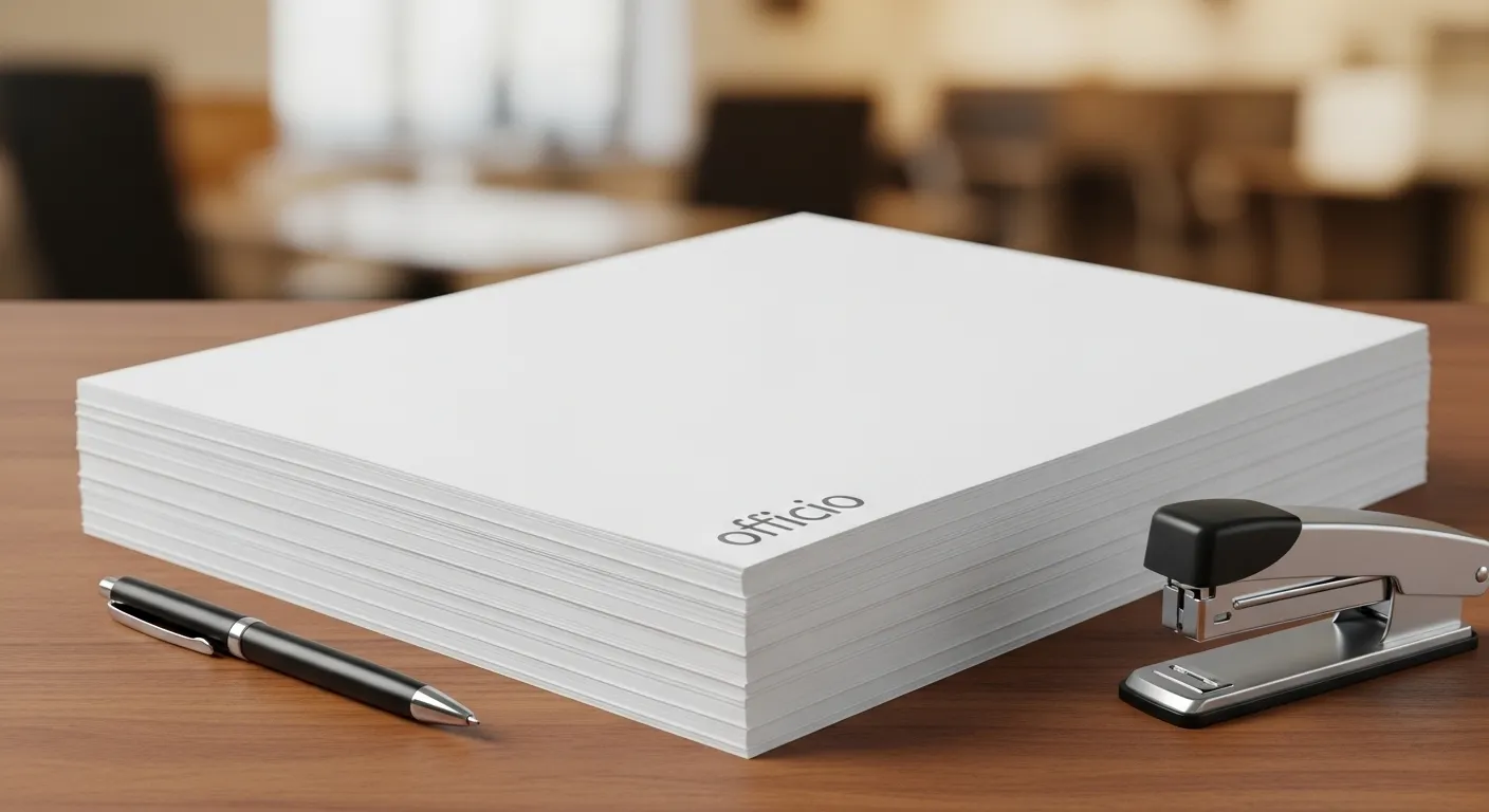 공식 크기 복사 용지