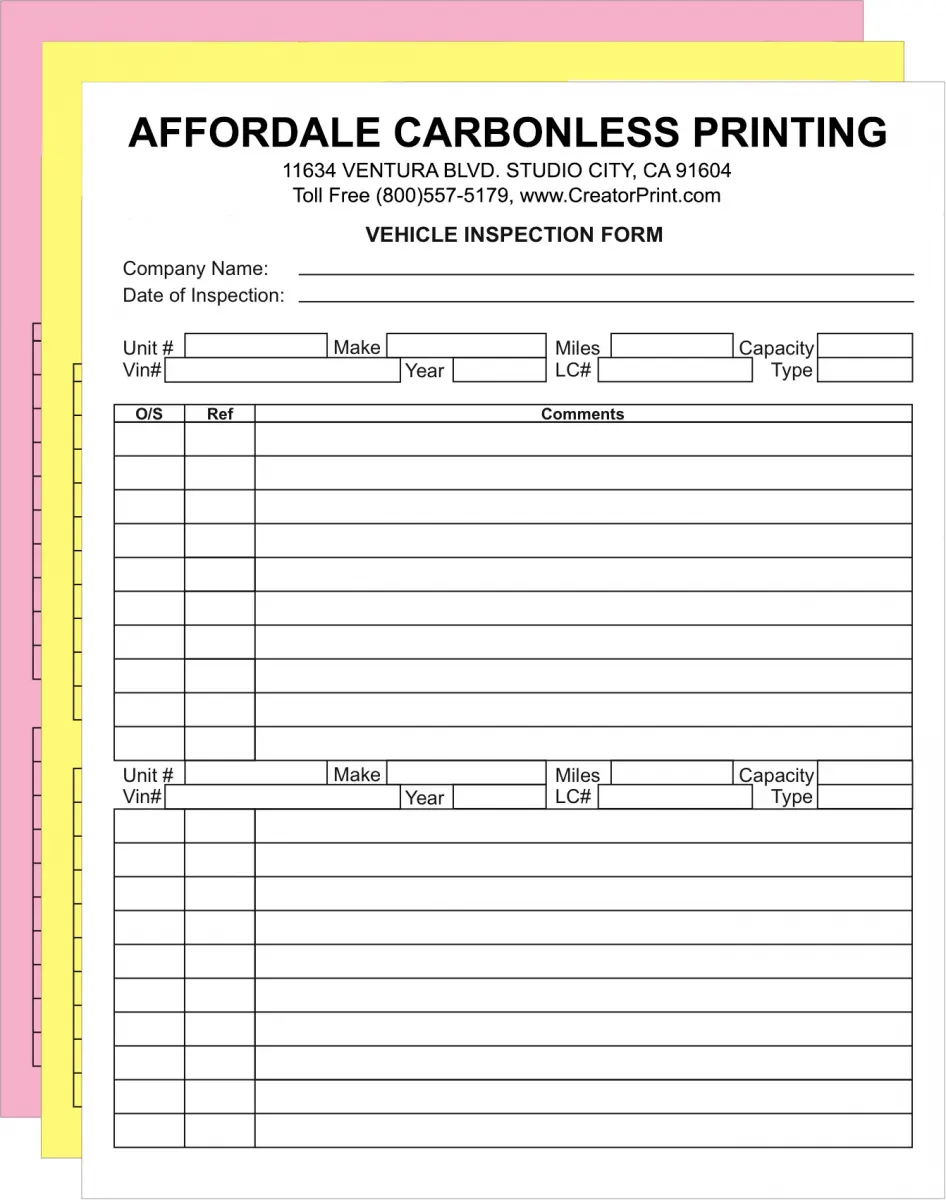 맞춤형 인쇄 NCR 용지